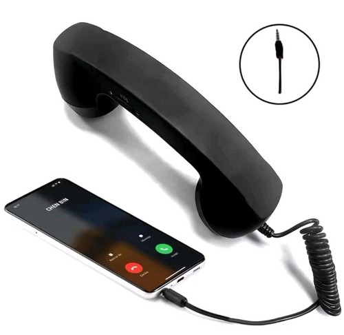 Retro telephone receiver - retro,