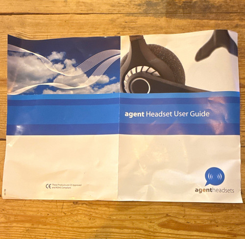 Agent headset telephone - agent,