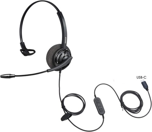Usb type headset headphone - type-c,
