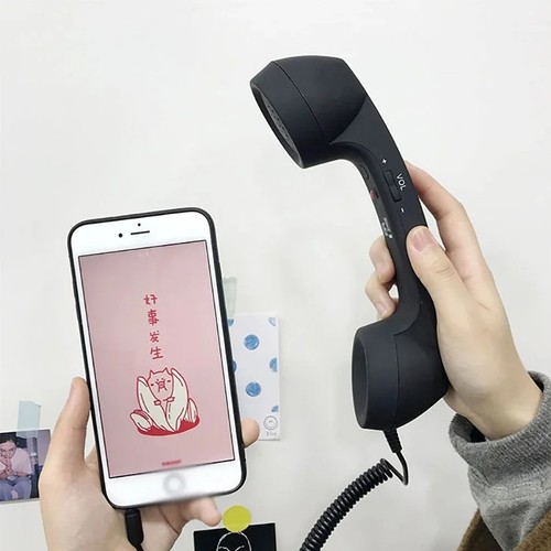 Retro cell phone handset - phone,