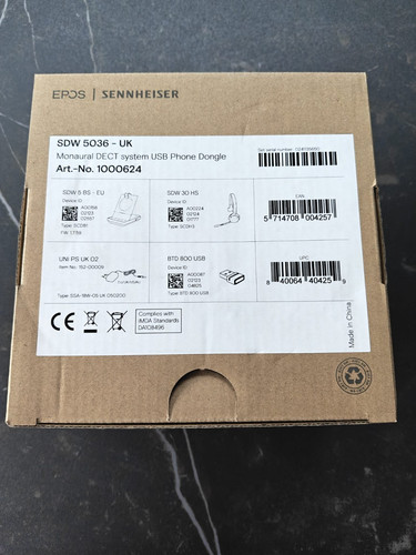 Epos sennheiser sdw5036 - epos,