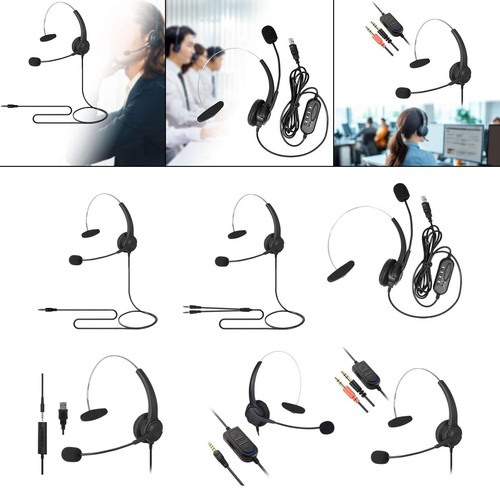 Corded telephone headset with - corded,