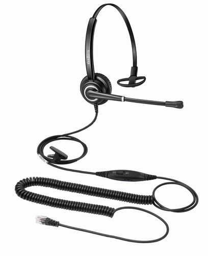 Single ear rj9 telephone - ear,
