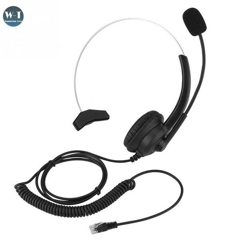 Telephone headset call center - headset,