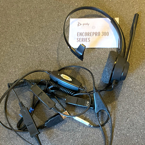 Poly encorepro 300 single - 300, single-ear